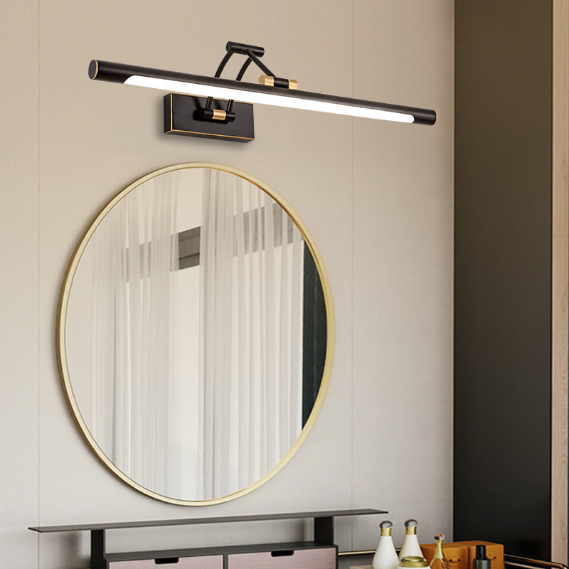 Metal Linear Vanity Wall Sconce Modern Style 1 Light Vanity Lighting Fixtures