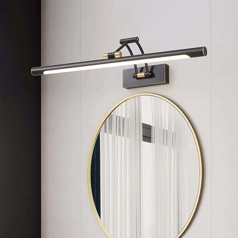 Metal Linear Vanity Wall Sconce Modern Style 1 Light Vanity Lighting Fixtures
