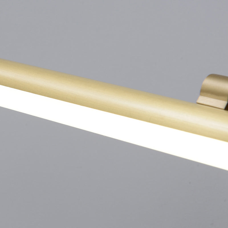 Metal Linear Vanity Wall Sconce Modern Style 1 Light Vanity Lighting Fixtures