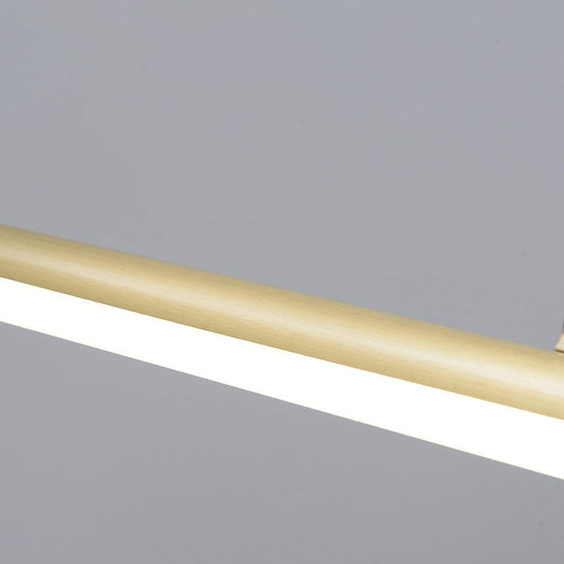 Metal Linear Vanity Wall Sconce Modern Style 1 Light Vanity Lighting Fixtures