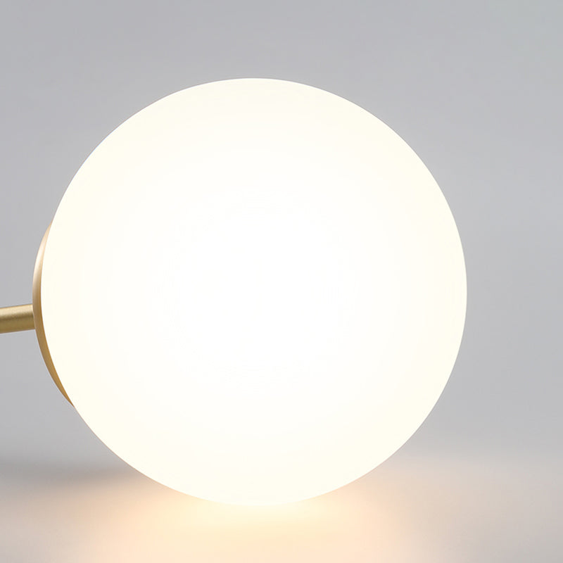 Modern Sphere Chandelier Lights Glass Chandelier Light Fixture for Living Room