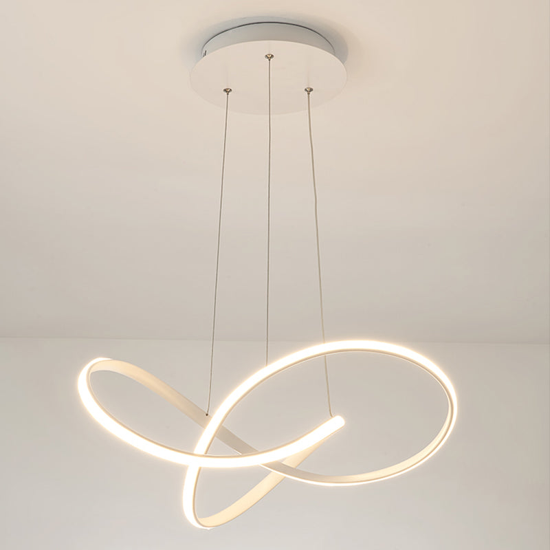 Lampadario a pendente a sospensione moderno in metallo in metallo a 1 luce