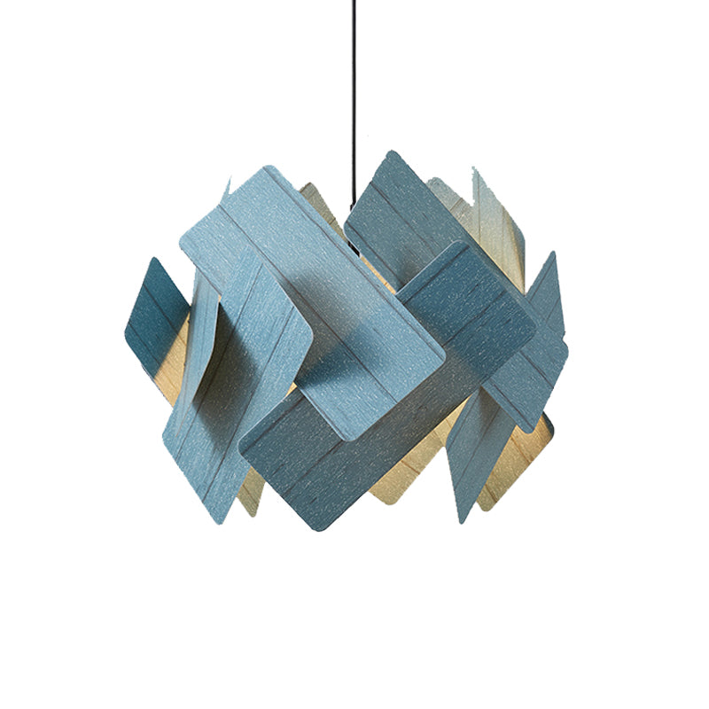 Metal Lantern Shade Hanging Lights Modern Style 1 Light Hanging Mount Fixture for Living Room