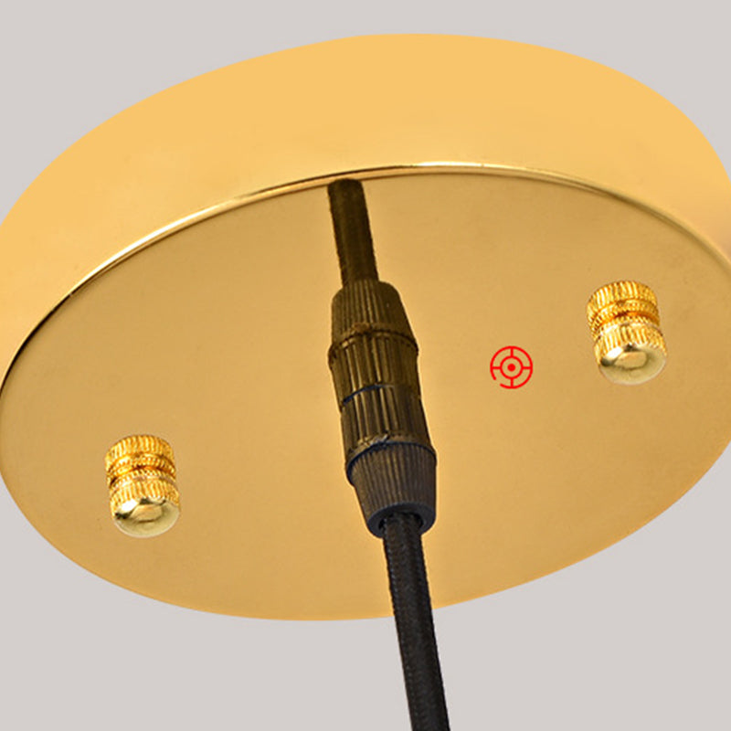 Modern Simplicity Crystal Hanging Lamp Sphere Shape Pendant Light for Living Room