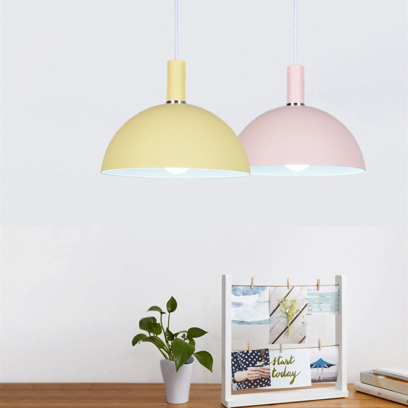 Colorful Hanging Light Nordic Style Pendent Lighting Fixture for Sitting Room