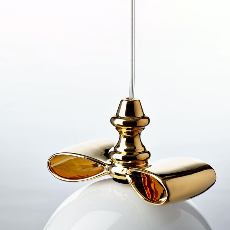 Verre Verre Hanging Light Modern Style Séménagement à l'éclairage pendentif pour le salon