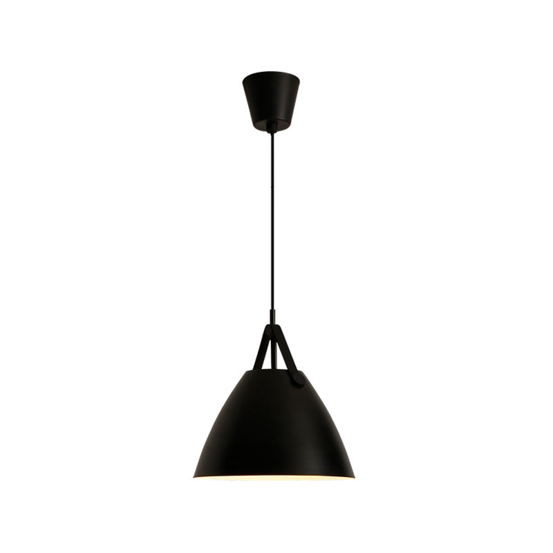 Metal Shade Hanging Light Modern Minimalist Pendent Lighting Fixture for Sitting Room
