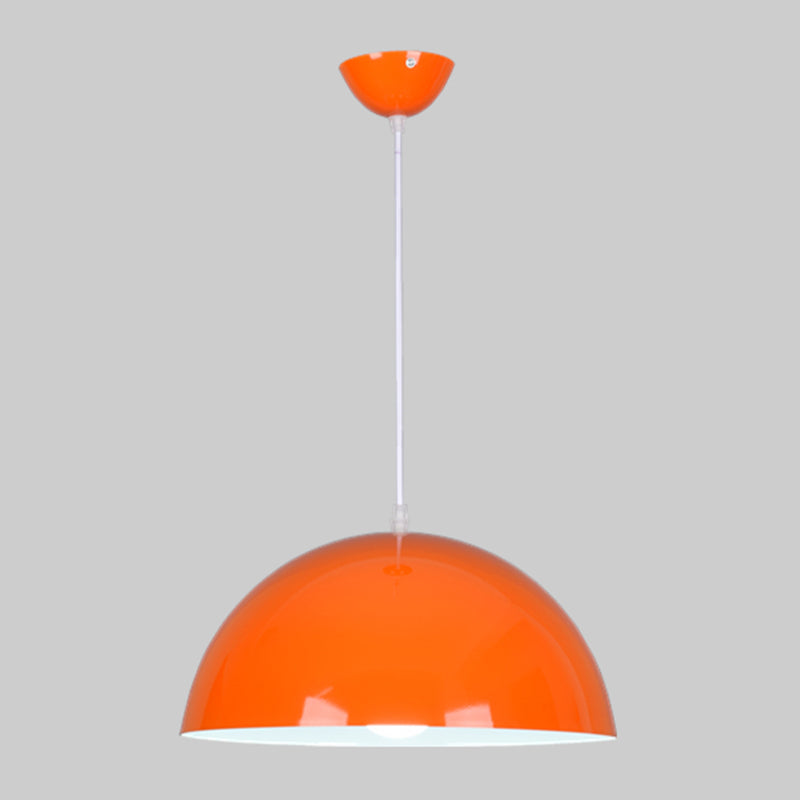 Colorful Metal Hanging Light Nordic Style Pendent Lighting Fixture for Sitting Room