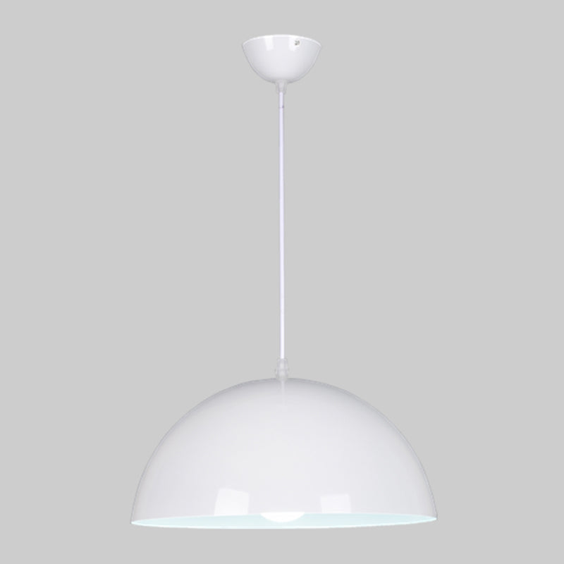 Colorful Metal Hanging Light Nordic Style Pendent Lighting Fixture for Sitting Room