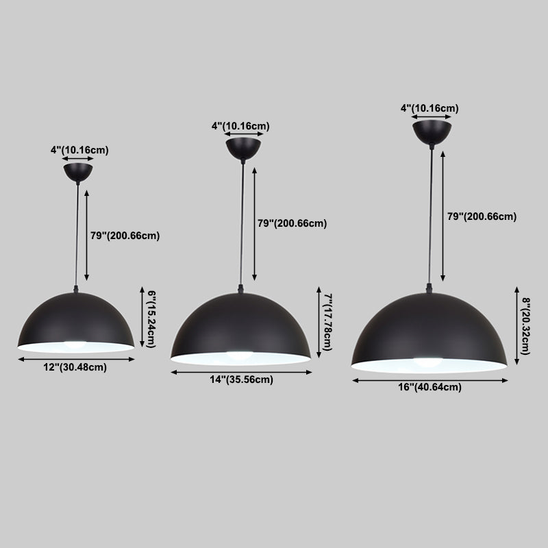 Colorful Metal Hanging Light Nordic Style Pendent Lighting Fixture for Sitting Room