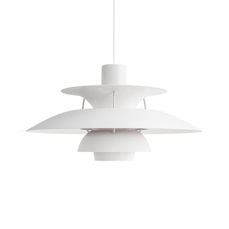 Colorful Metal Shape Hanging Light Modern Style Pendent Lighting Fixture for Sitting Room