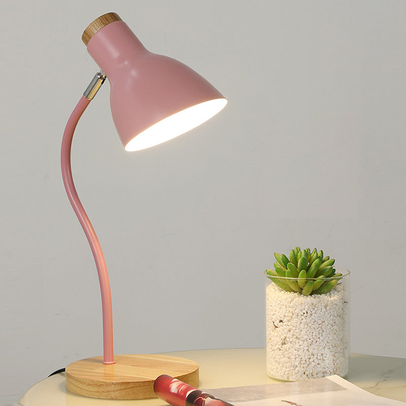 Various Colors Metal Table Lamp Contemporary Table Lamps for Study Room