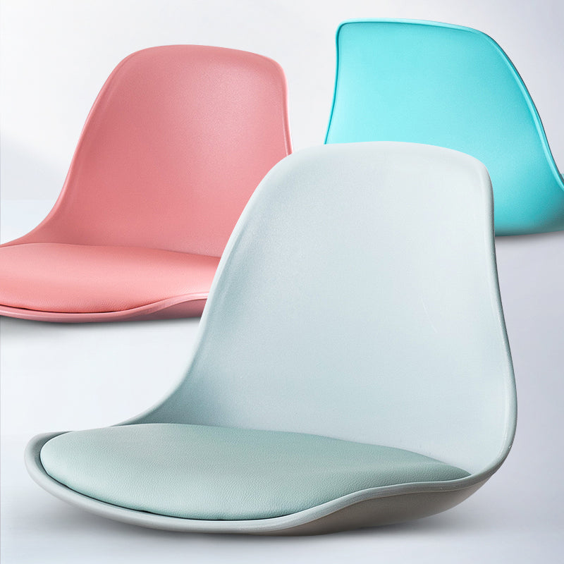 Moderne verstellbare Höhenstangenhocker schwenkbarer Plastik -Low -Rücken -Thekeschatzstool