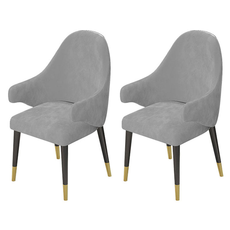 Glam Style 1/2/5 Pieces Dining Table Set Sintered Stone Table and Chair Set