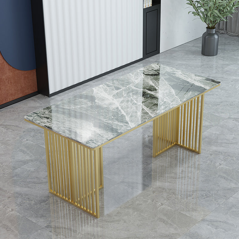 Glam Style 1/2/5 Pieces Dining Room Furniture Set Sintered Stone Dining Table Set