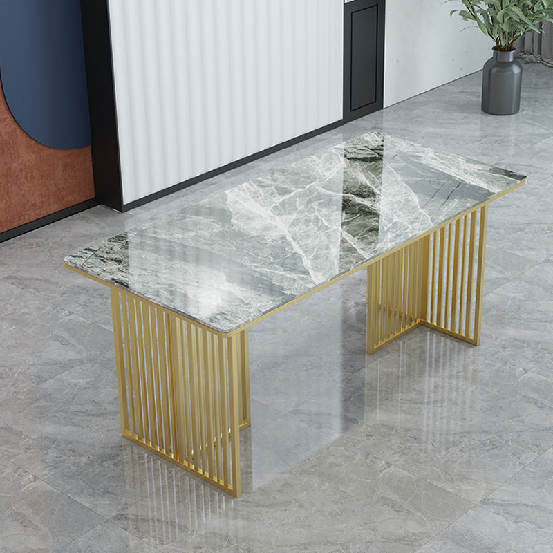 Glam Style 1/2/5 Pieces Dining Room Furniture Set Sintered Stone Dining Table Set