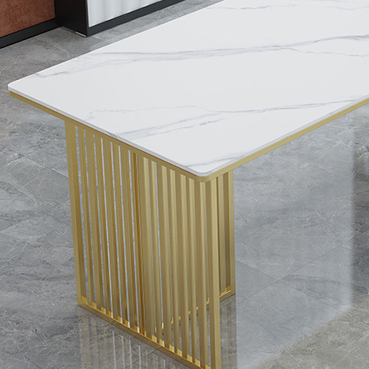 Glam Style 1/2/5 Pieces Dining Room Furniture Set Sintered Stone Dining Table Set