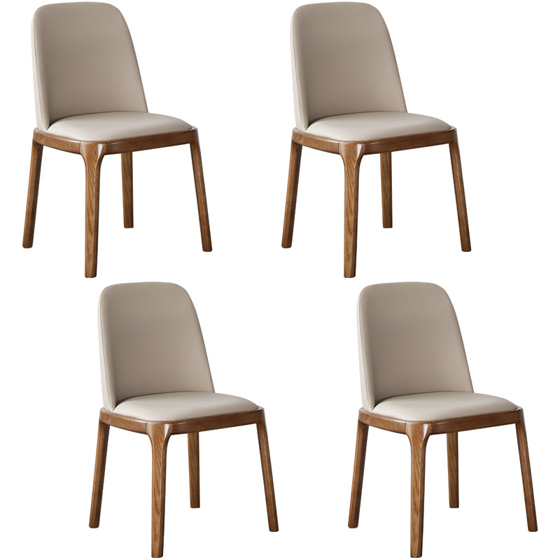 Contemporary 1/4/5/7 Pieces Dining Sintered Stone Dining Table Set with Wooden Legs