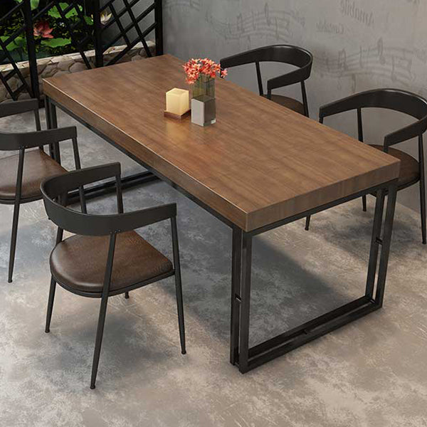 Industrial 1/4/5/7 Pieces Dinette Set Solid Wood Dining Table Set