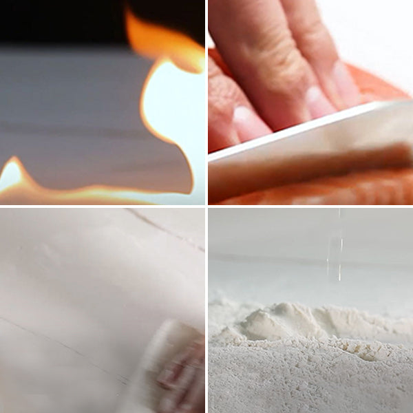 Minimalist Design 1/2/5/7 Rectangular Dining Room Table with Upholstered Chairs