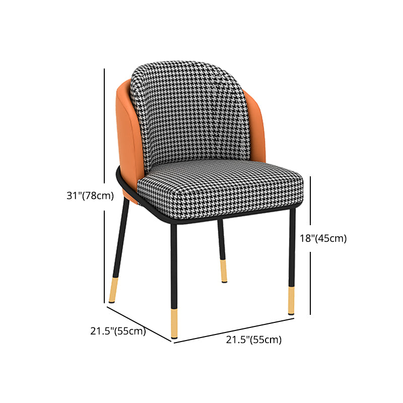 Minimalist Design 1/2/5/7 Rectangular Dining Room Table with Upholstered Chairs