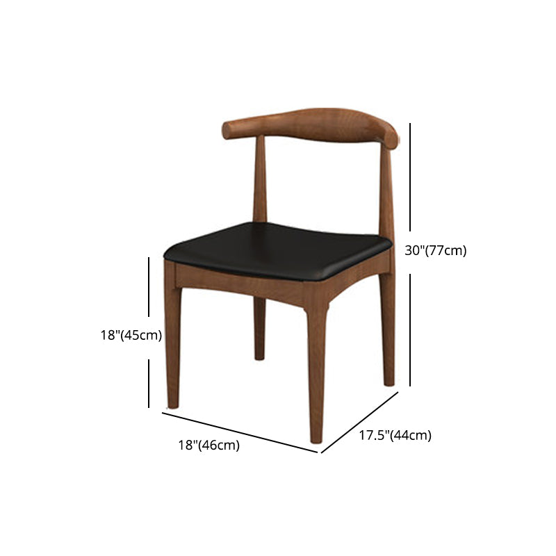 Modern Style 1/2/5/7 Solid Wood Dining Set with Wood Chairs Furniture for Home