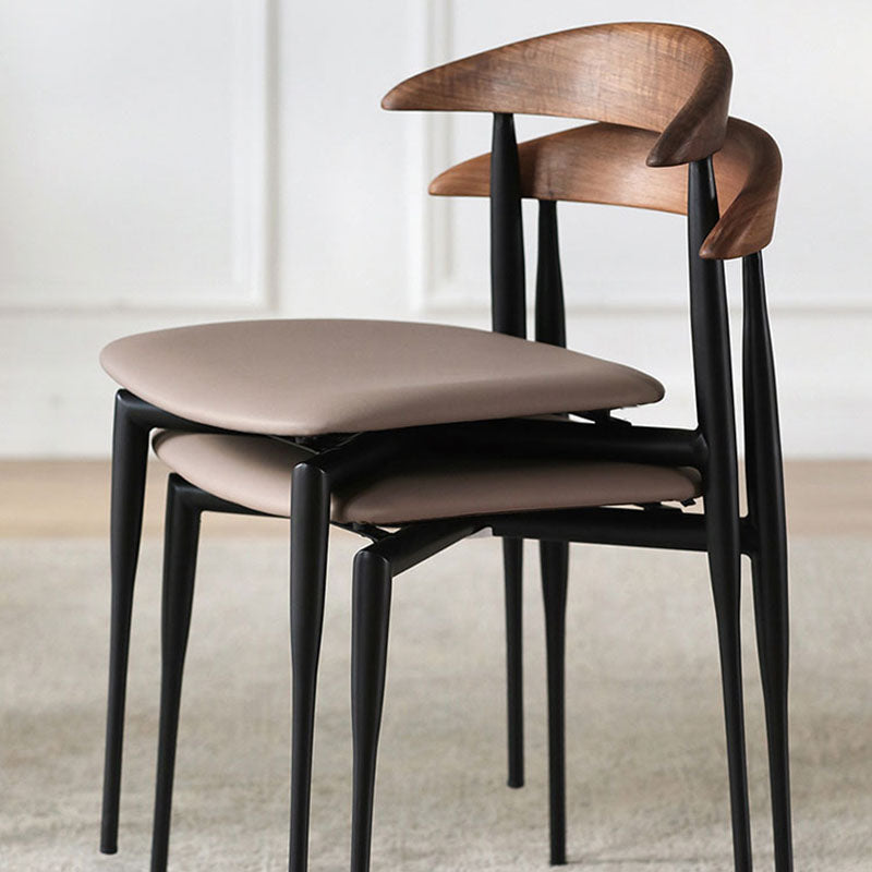 Chaises industrielles sans bras ouvertes sans arme