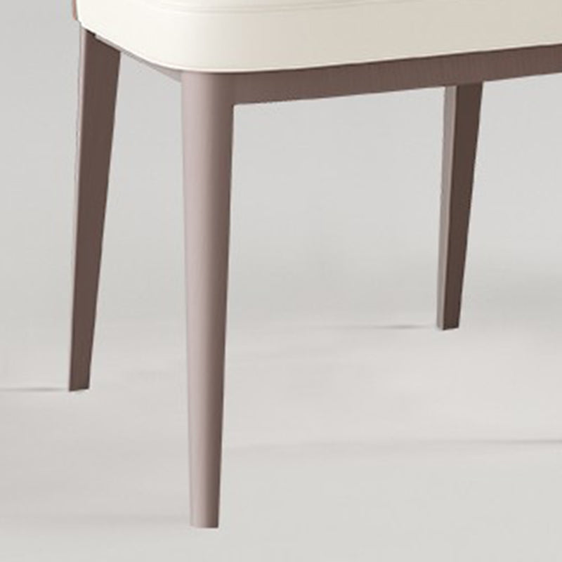 Sillas de comedor contemporáneas que cenan las sillas laterales sin brazos con las piernas del metal