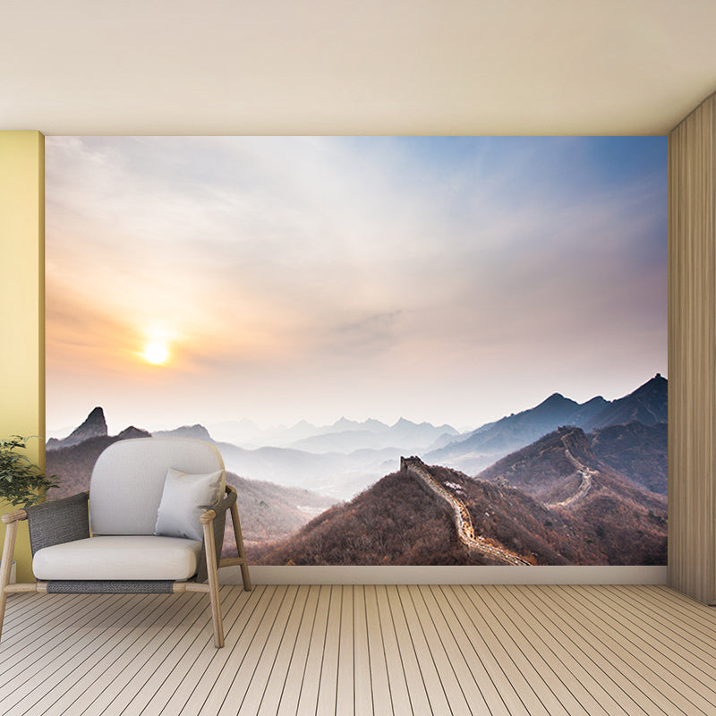 Photography Stain Resistant Mural Wallpaper Mountains Indoor Wall Mural