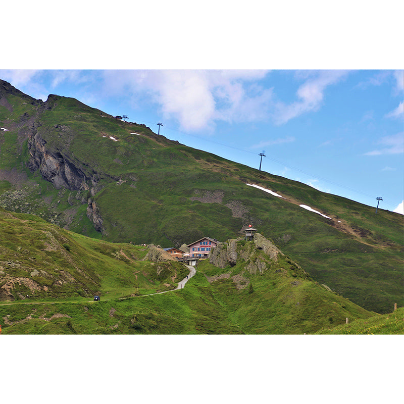 Modern Style Mural Wallpaper Mountains Photography Indoor Wall Mural