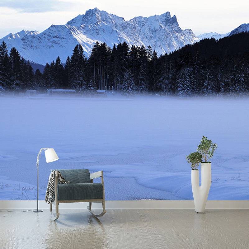 Photography Environment Friendly Mural Wallpaper Mountains Bedroom Wall Mural