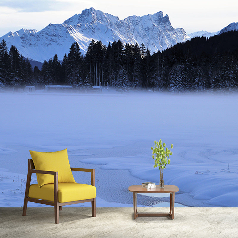 Photography Environment Friendly Mural Wallpaper Mountains Bedroom Wall Mural