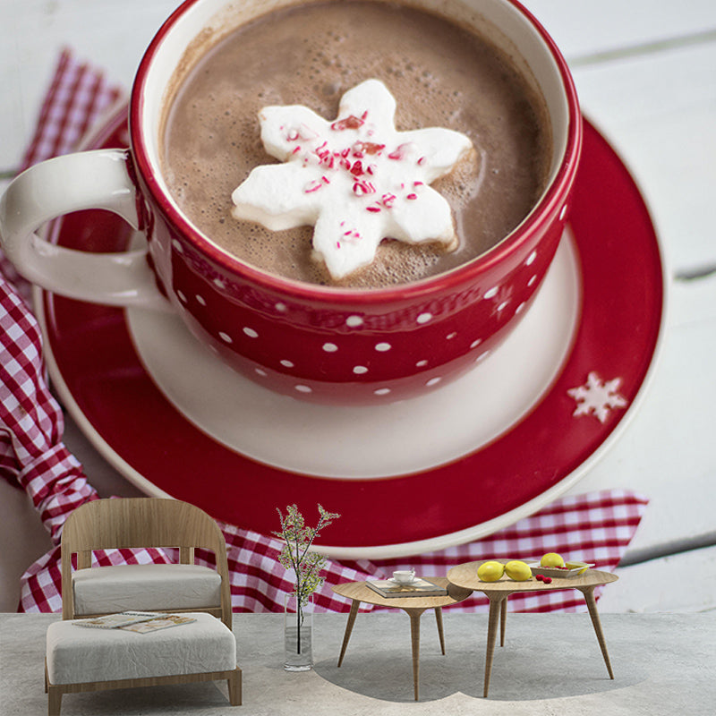 Photography Stain Resistant Mural Wallpaper Coffee Sleeping Room Wall Mural