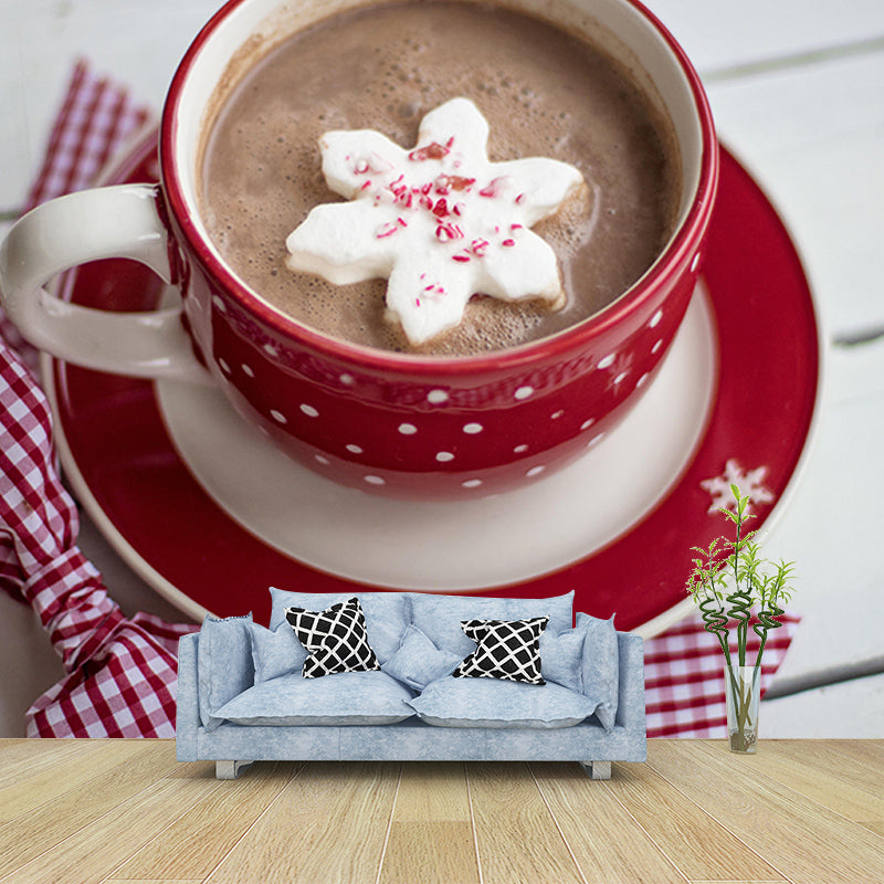 Photography Stain Resistant Mural Wallpaper Coffee Sleeping Room Wall Mural