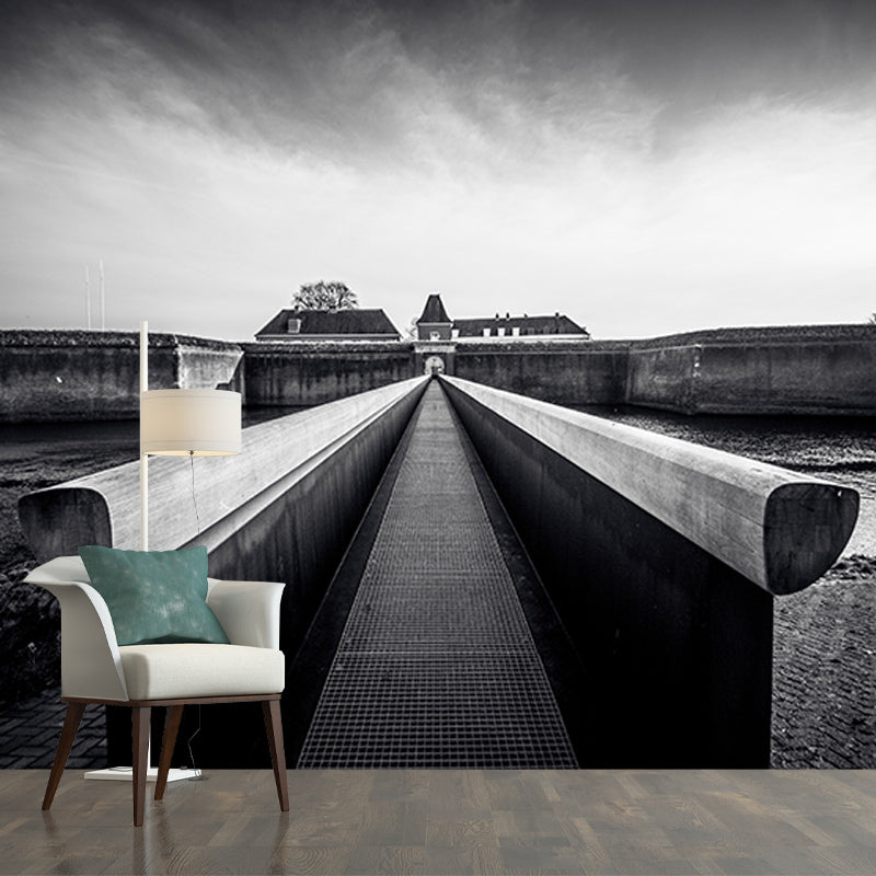 Modern Photography Mural Wallpaper Corridor Indoor Wall Mural