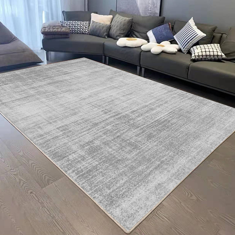 Dark Brown Graphic Rug Polyester Simple Rug Non-Slip Backing Rug for Home Decor