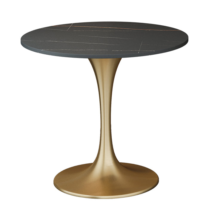 Contemporary Design 1/4/5 Pieces Dining Set Round Dining Room Table Set with Fabric Chairs