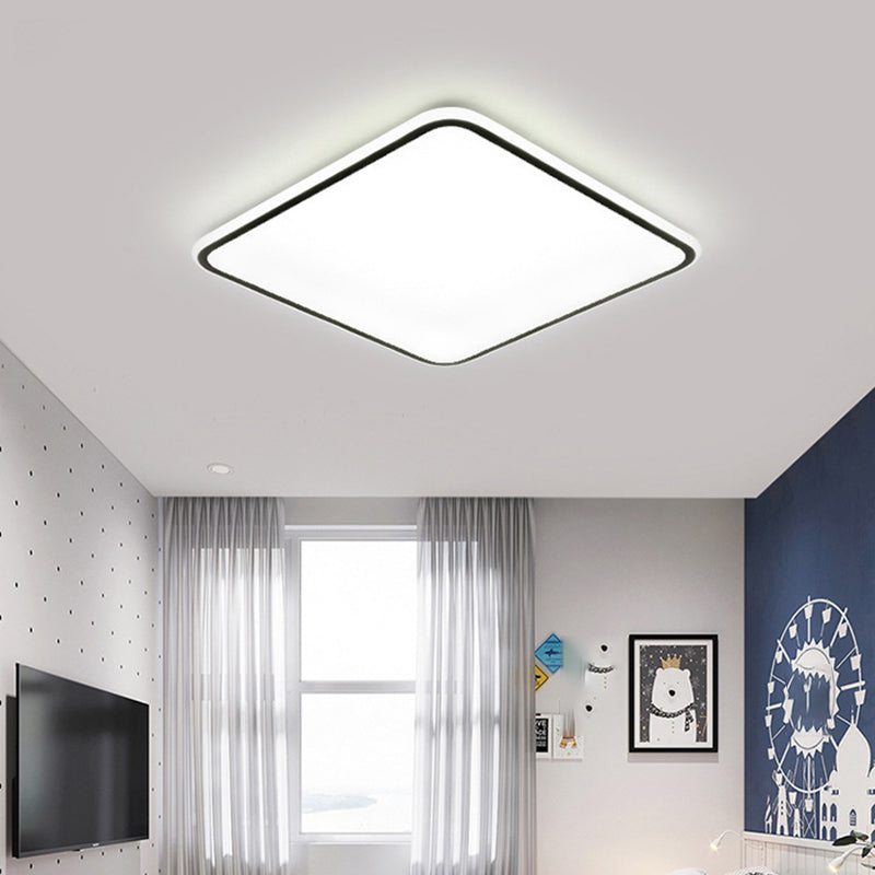 Luces LED modernas absorbentes de techo, luces incorporadas geométricas simples de la Sala de estar, luces incorporadas