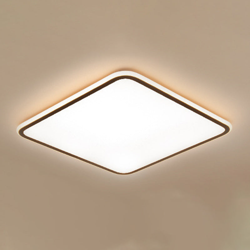 Luces LED modernas absorbentes de techo, luces incorporadas geométricas simples de la Sala de estar, luces incorporadas