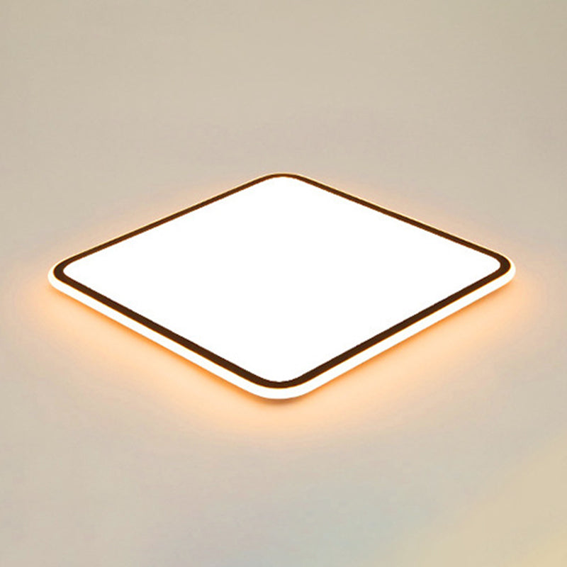 Luces LED modernas absorbentes de techo, luces incorporadas geométricas simples de la Sala de estar, luces incorporadas