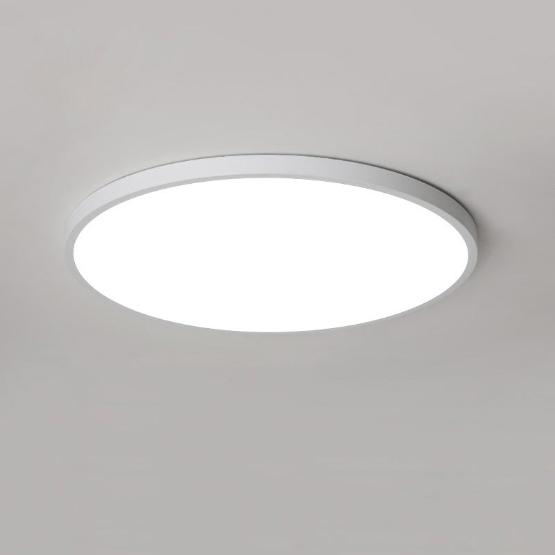 Plafonnier LED moderne à montage encastré, plafonnier simple avec abat-jour en acrylique