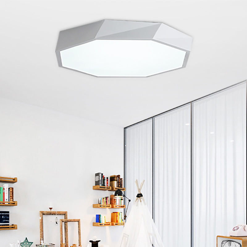 Modern Minimalist LED Ceiling Light Creative Geometric Flush Mount Ceiling Lamp