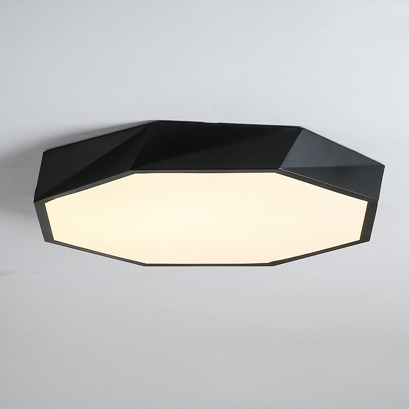 Modern Minimalist LED Ceiling Light Creative Geometric Flush Mount Ceiling Lamp