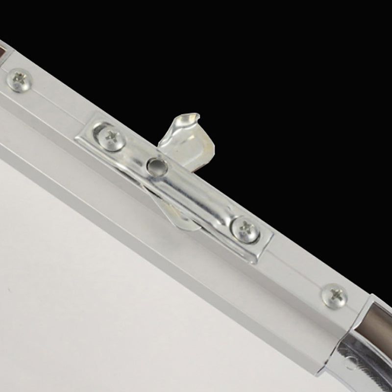 Minimalist LED Flush Mount Ceiling Light Modern Geometry Ceiling Lamp with Acrylic Shade