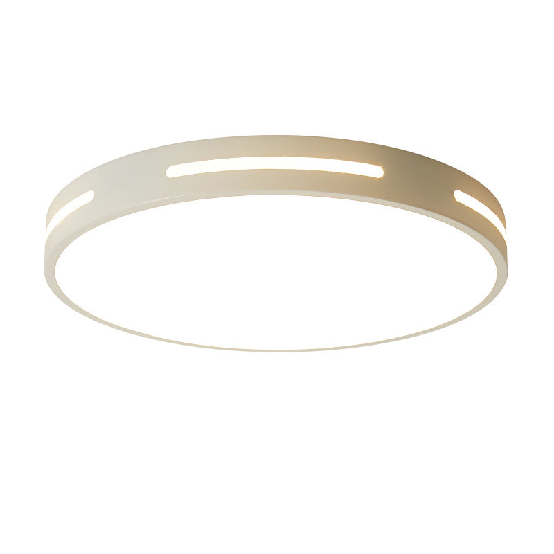Minimalist LED Flush Mount Ceiling Light Round Shape Ceiling Lamp Fixture
