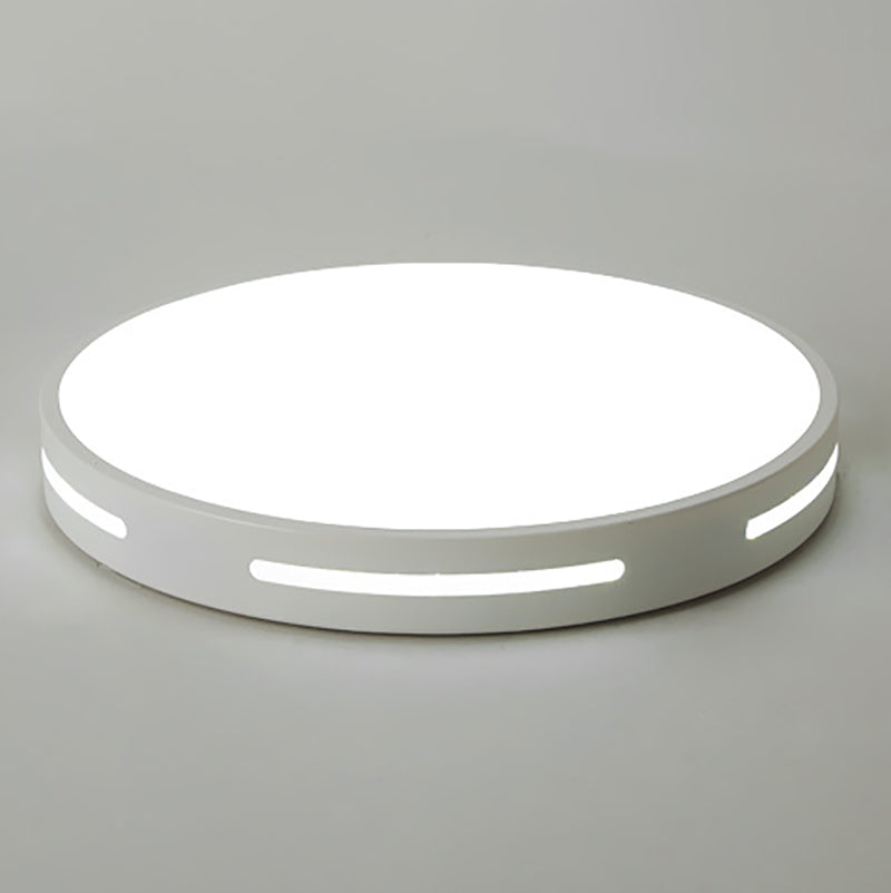 Minimalist LED Flush Mount Ceiling Light Round Shape Ceiling Lamp Fixture