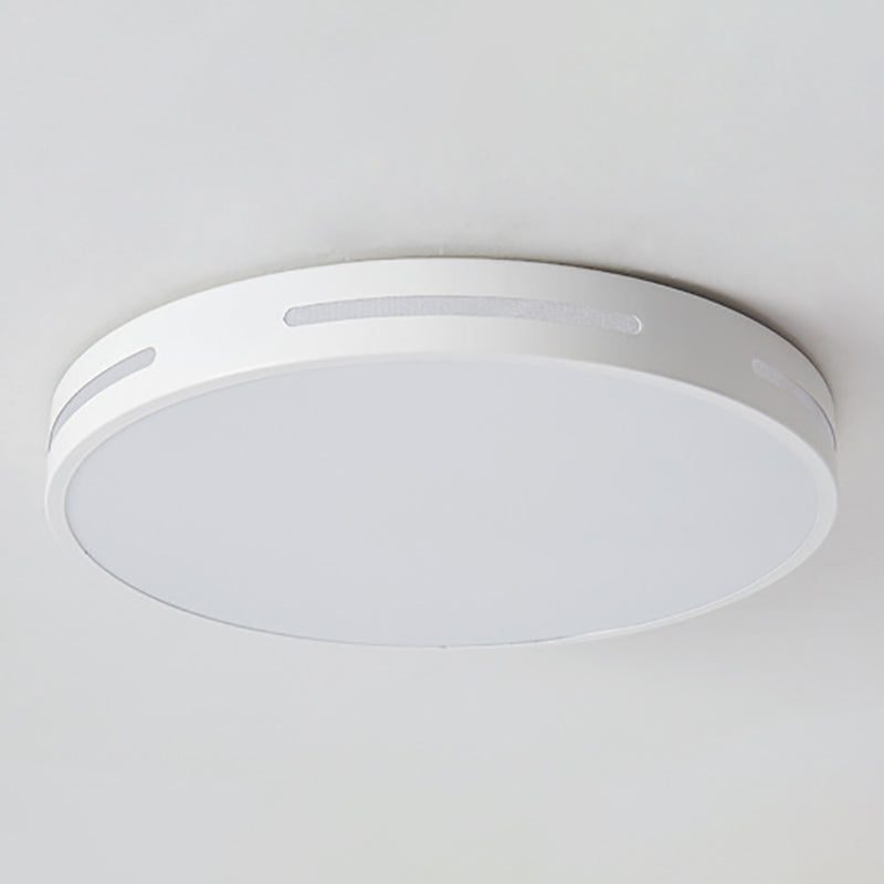 Minimalist LED Flush Mount Ceiling Light Round Shape Ceiling Lamp Fixture