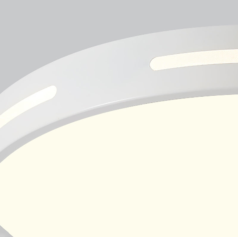 Minimalist LED Flush Mount Ceiling Light Round Shape Ceiling Lamp Fixture