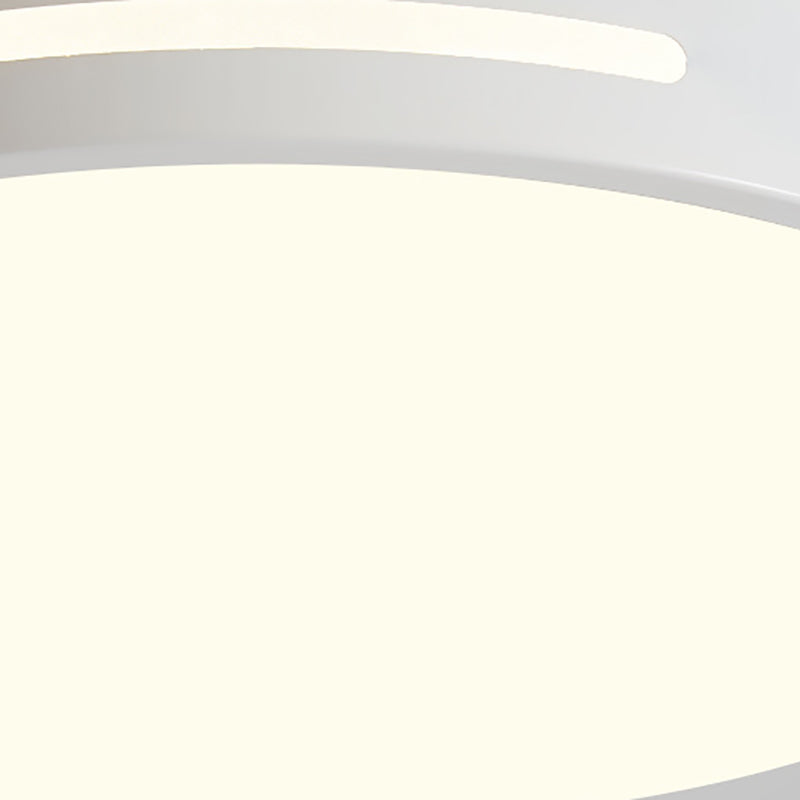 Minimalist LED Flush Mount Ceiling Light Round Shape Ceiling Lamp Fixture