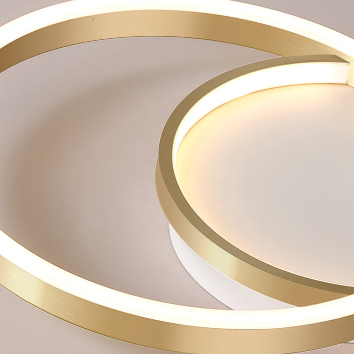 LED Flush Mounted Ceiling Lights Simplicity Ceiling Lighting Fixture for Living Room